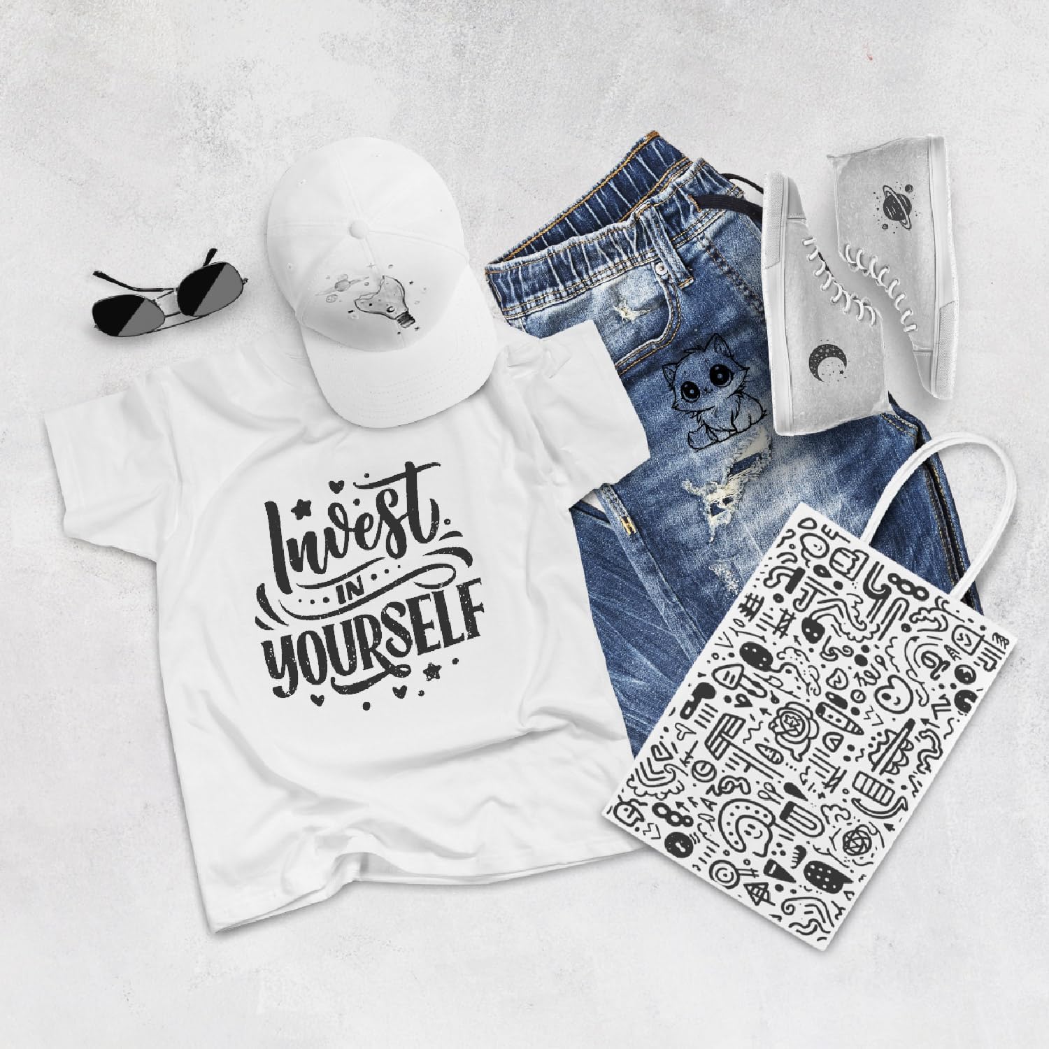 2 Black Fabric Marker | Black Fabric Markers Permanent For Clothes, T Shirts, Shoes, Laundry - Image 5