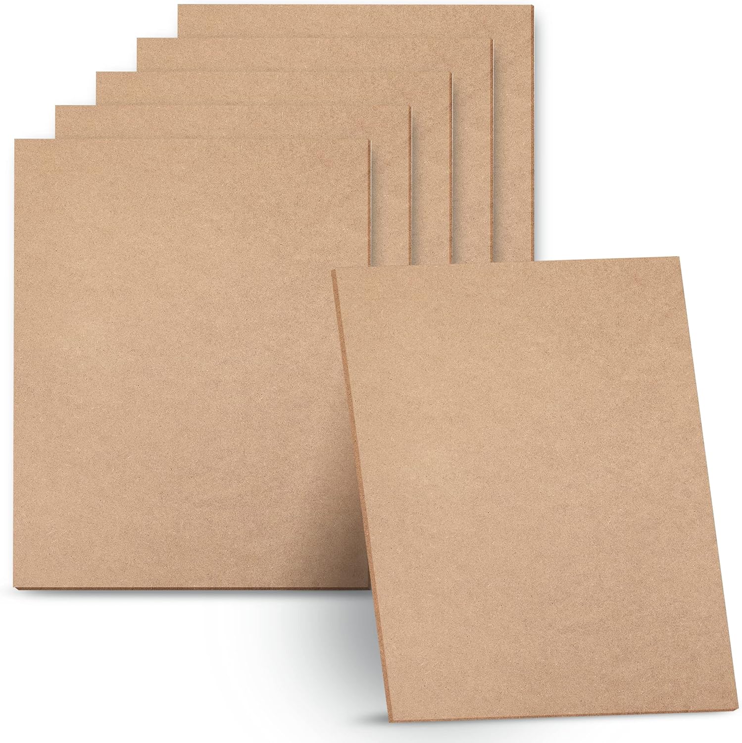 Artlicious - 9x12 Hardboard 6 Pack - Great Alternative to Canvas Panel Boards